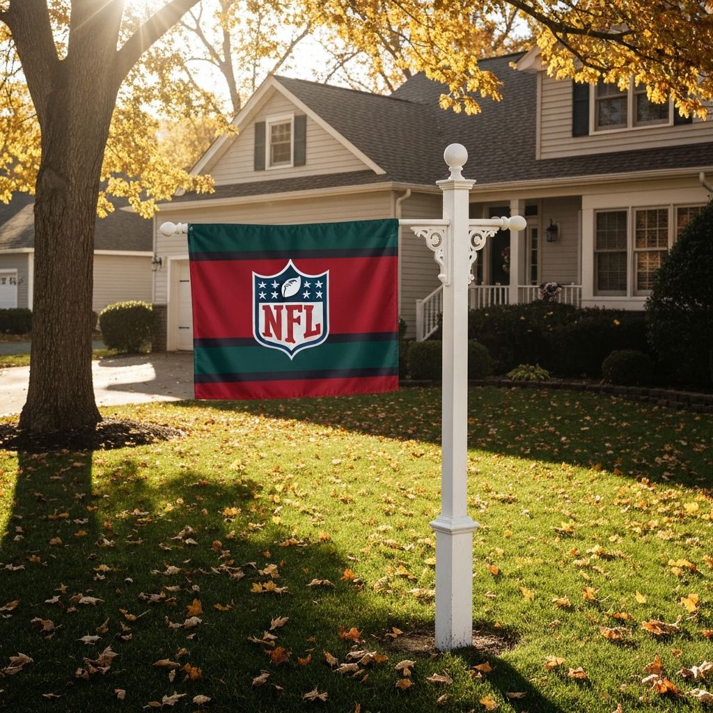 Football season flag