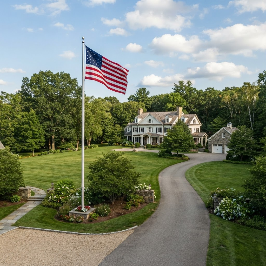 Estate Flag Pole