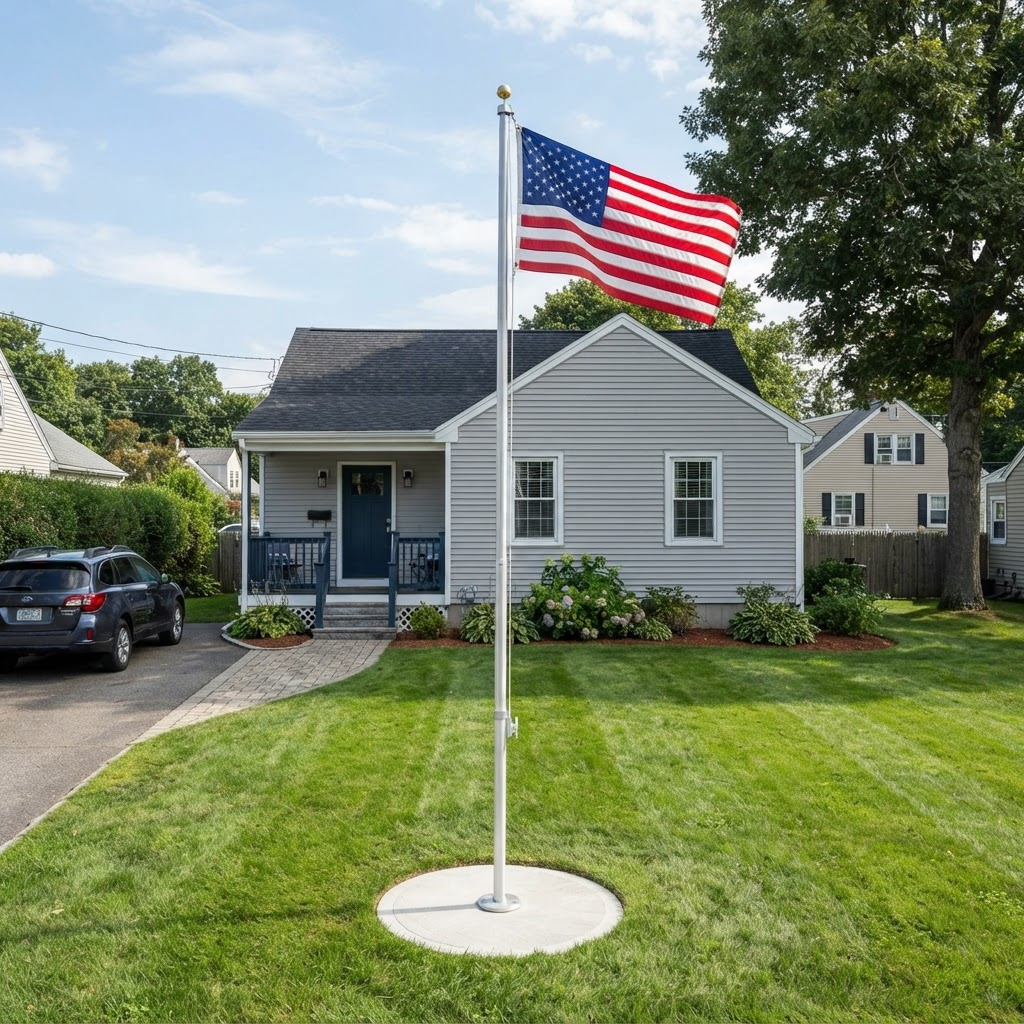 Residential Standard Flag Pole