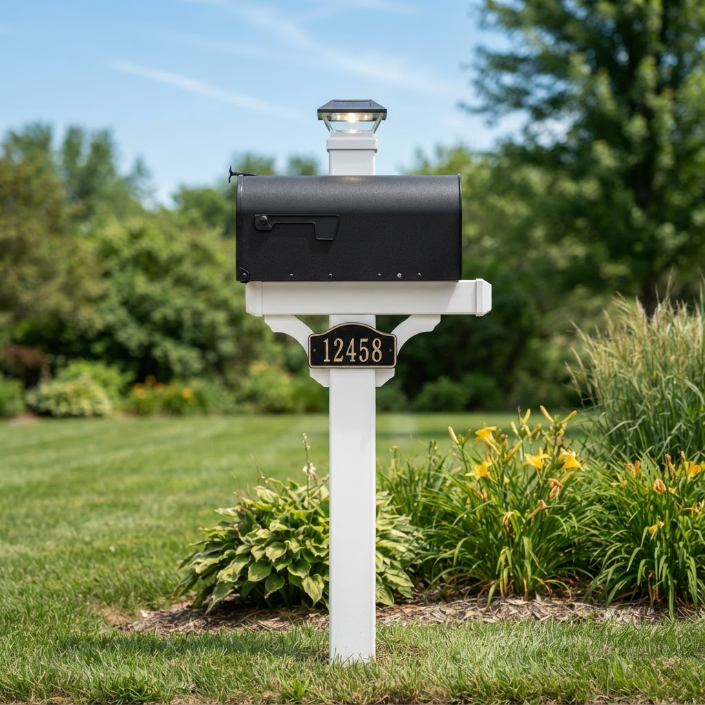 Preview of a completed premium mailbox installation